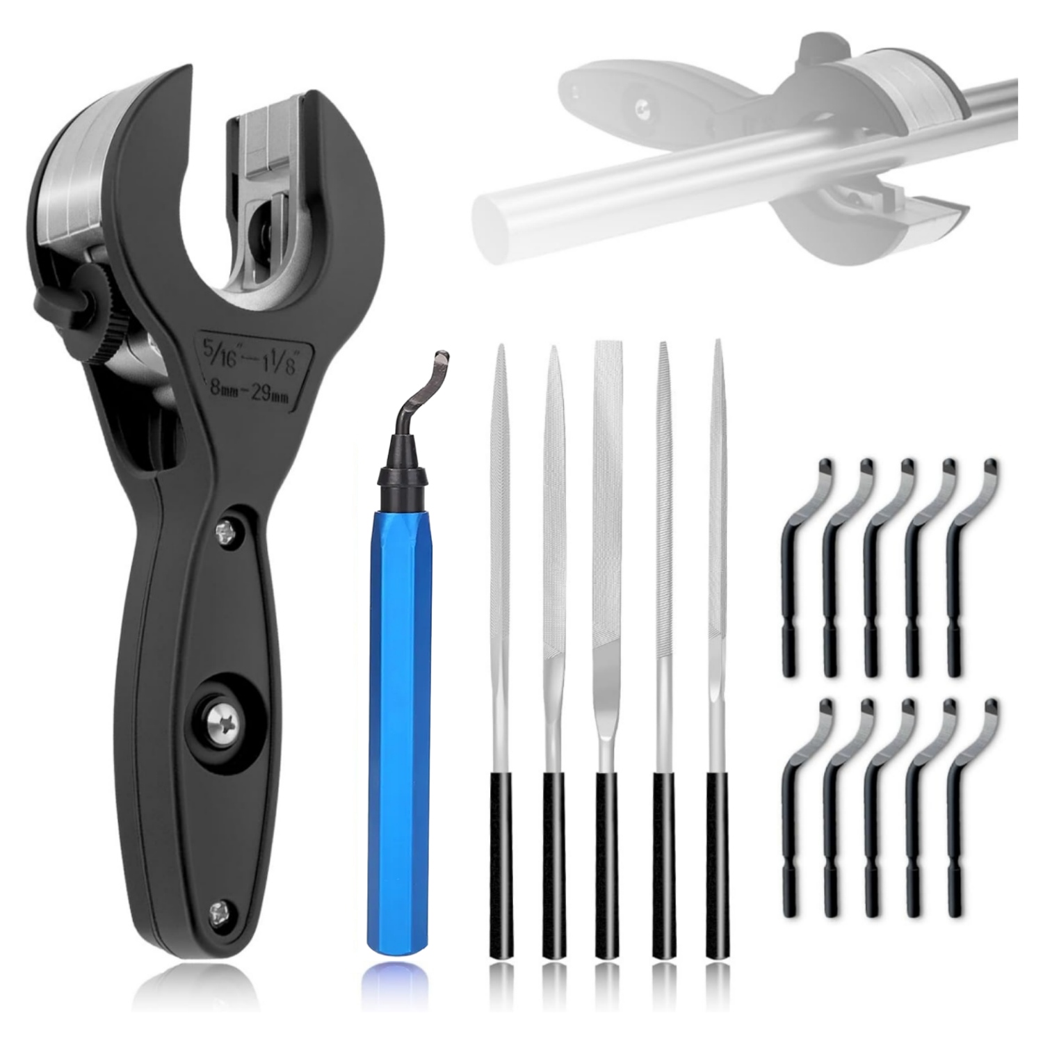 Pipe Cutter Ratchet - Coupe-tuyau à cliquet robuste pour tubes