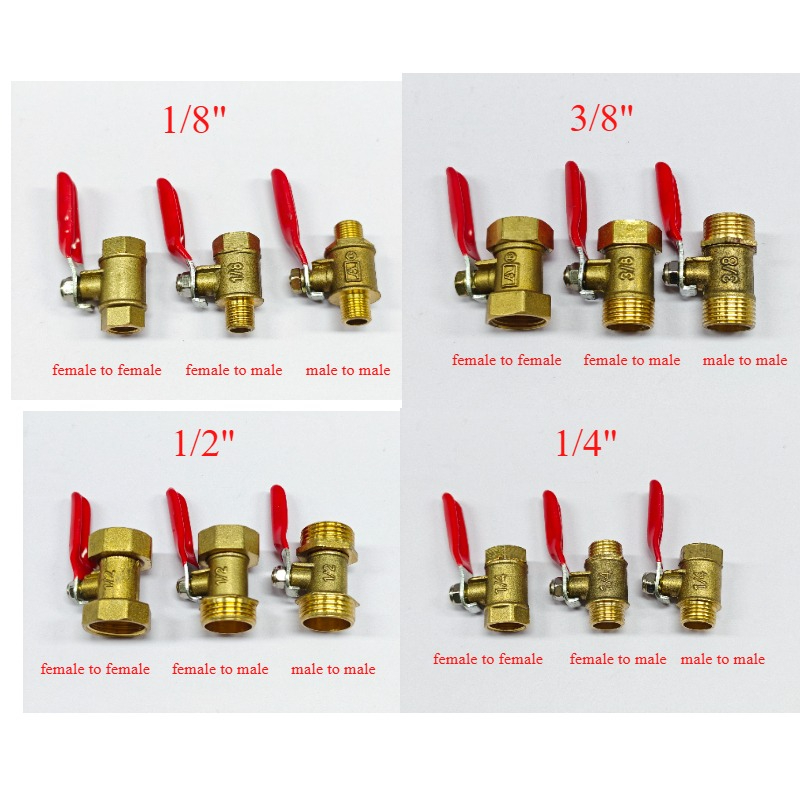 Petite vanne à bille en laiton - Compression Fitting Brass avis et prix