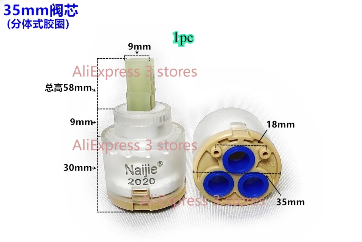 1 pièces 28mm/35mm/40mm mitige - Basin Mixer Cartridge avis et prix